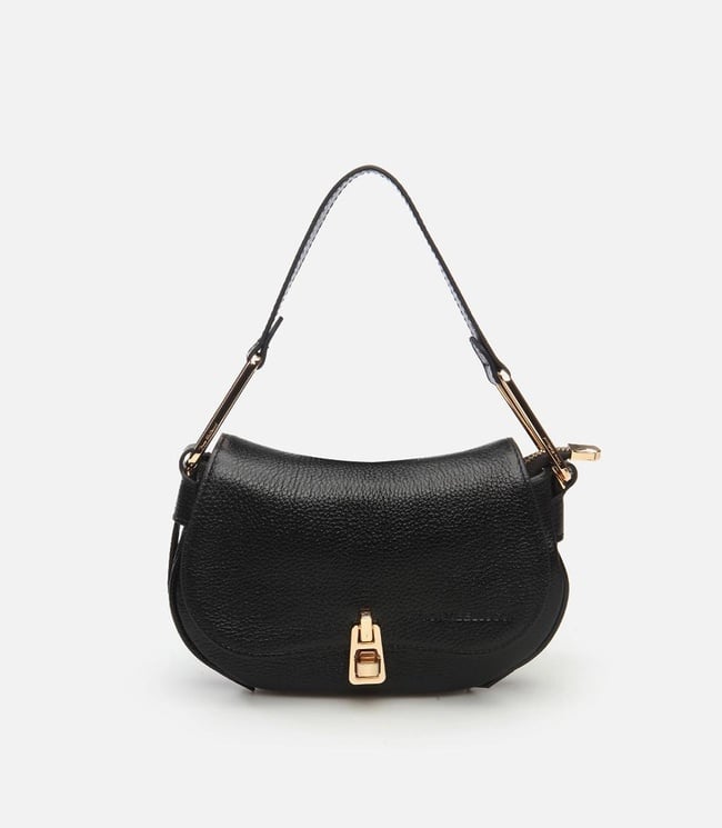  Kadın Deri Siyah Omuz Çantası