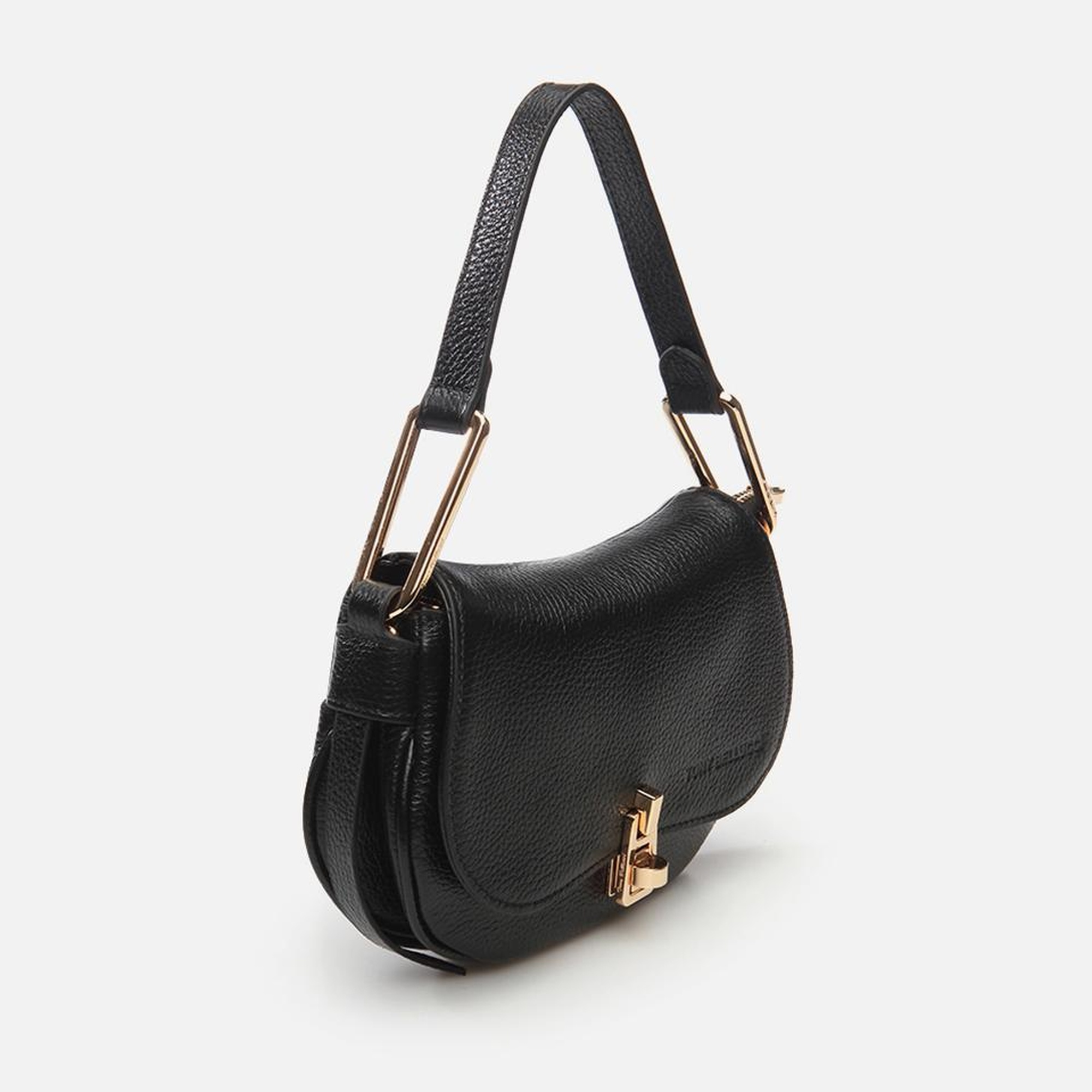 Kadın Deri Siyah Omuz Çantası