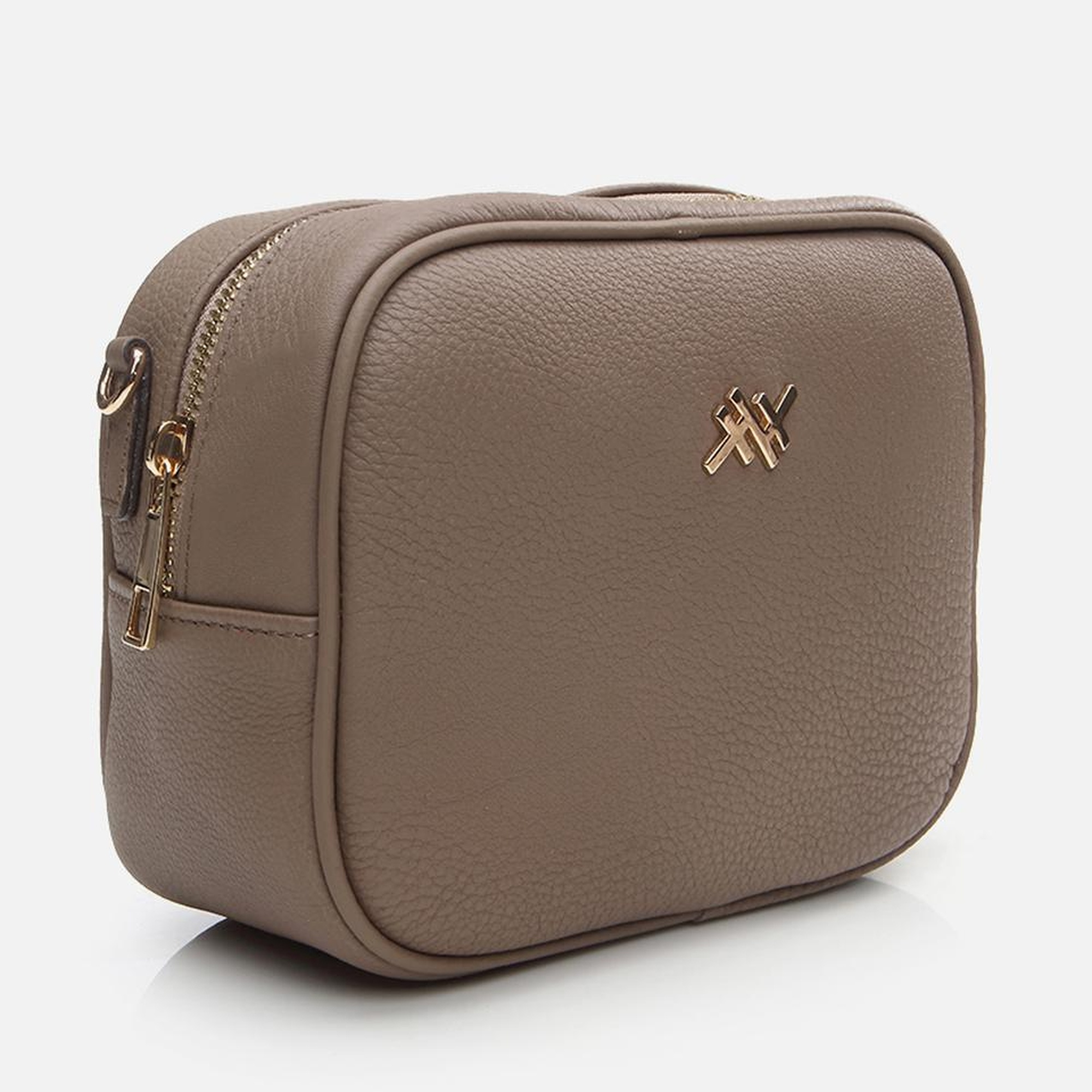 Kadın Deri Vizon Mini (Çapraz) Çanta