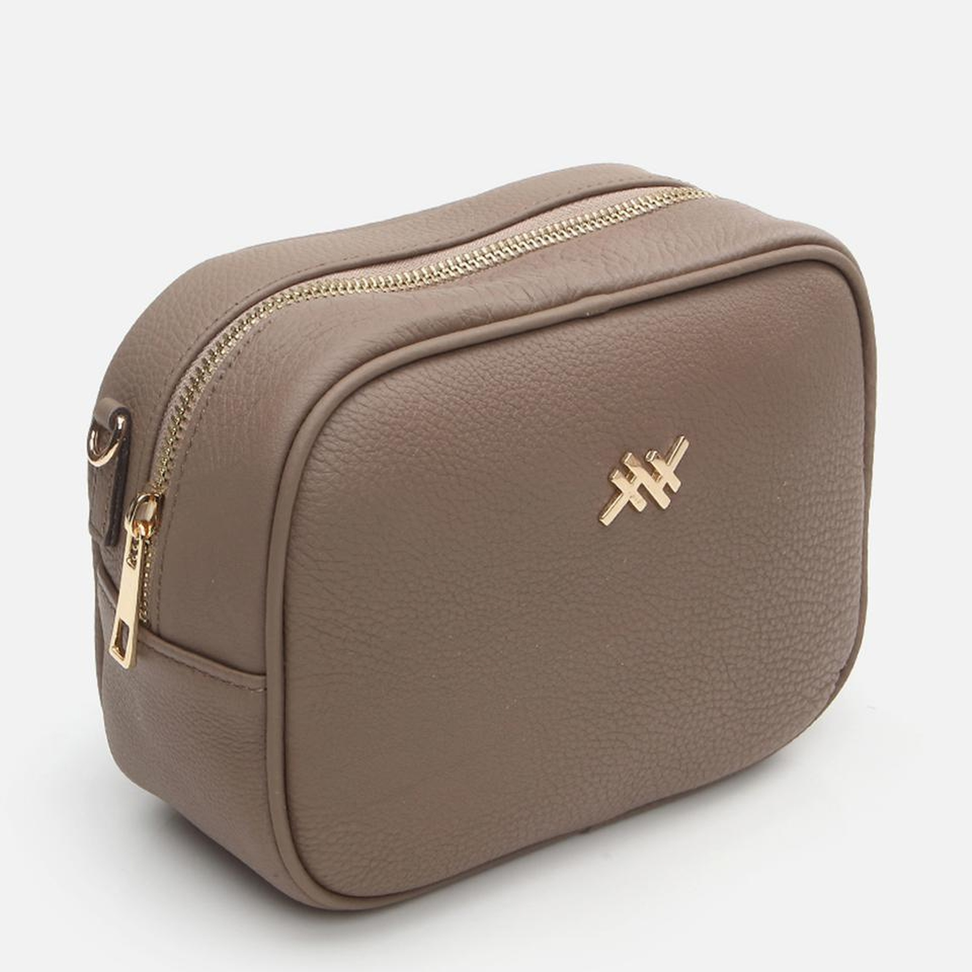 Kadın Deri Vizon Mini (Çapraz) Çanta