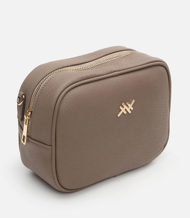  Kadın Deri Vizon Mini (Çapraz) Çanta