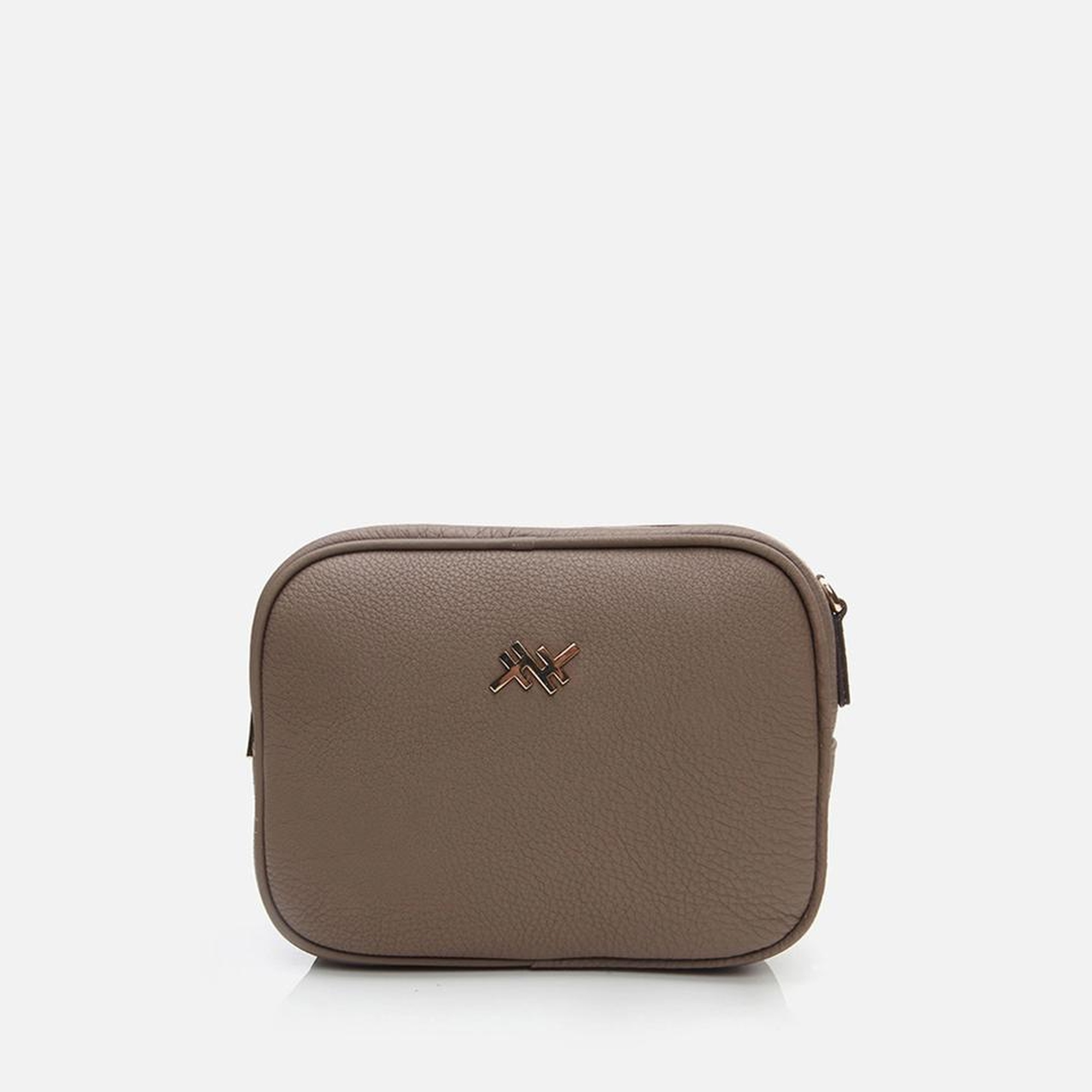 Kadın Deri Vizon Mini (Çapraz) Çanta