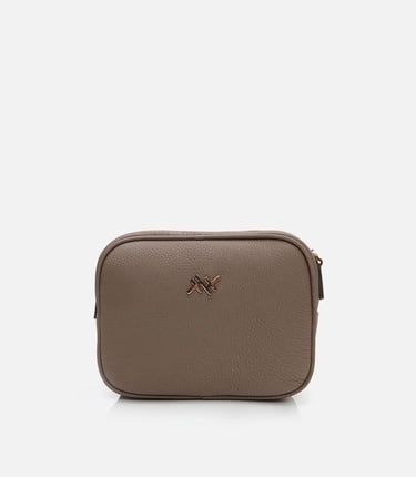  Kadın Deri Vizon Mini (Çapraz) Çanta