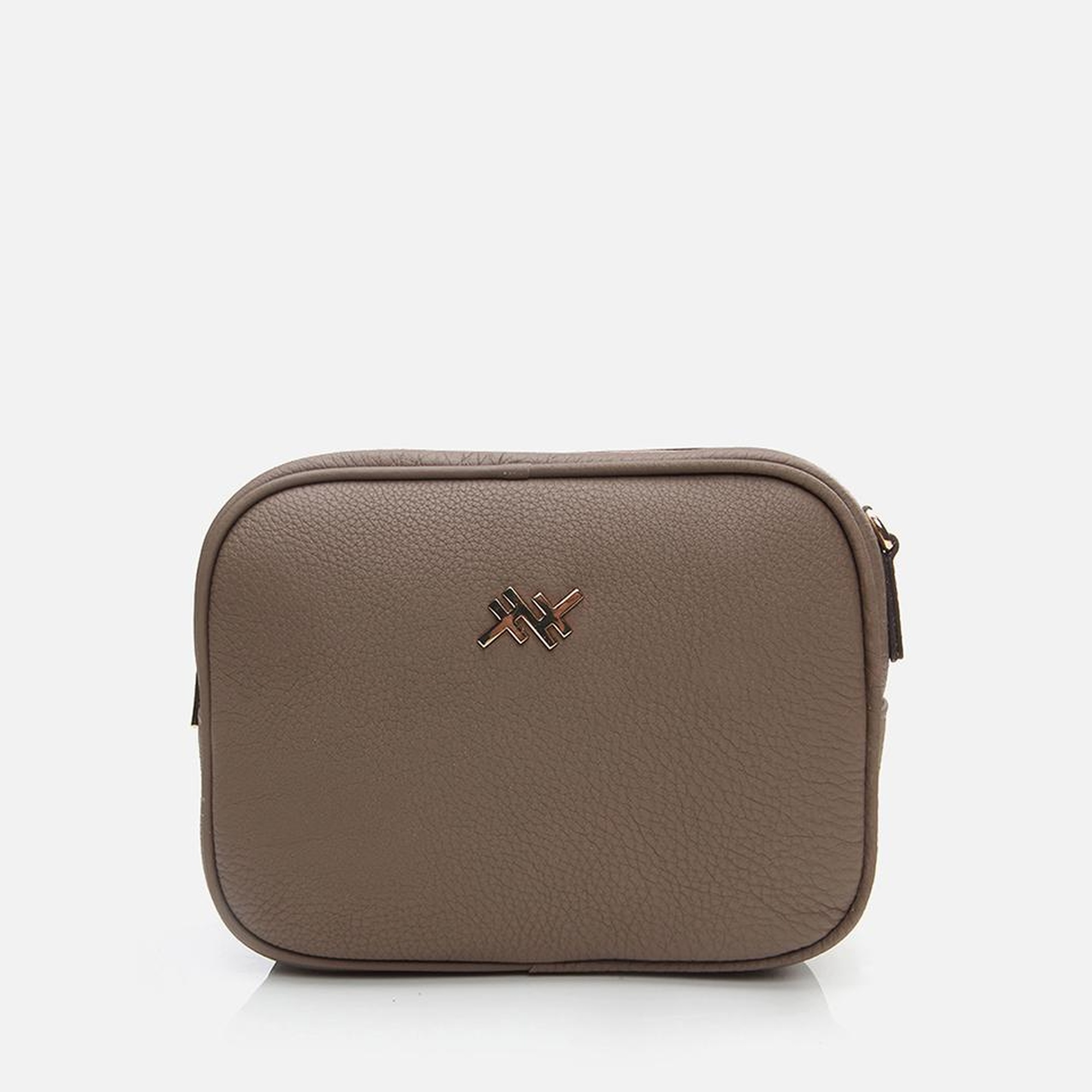 Kadın Deri Vizon Mini (Çapraz) Çanta