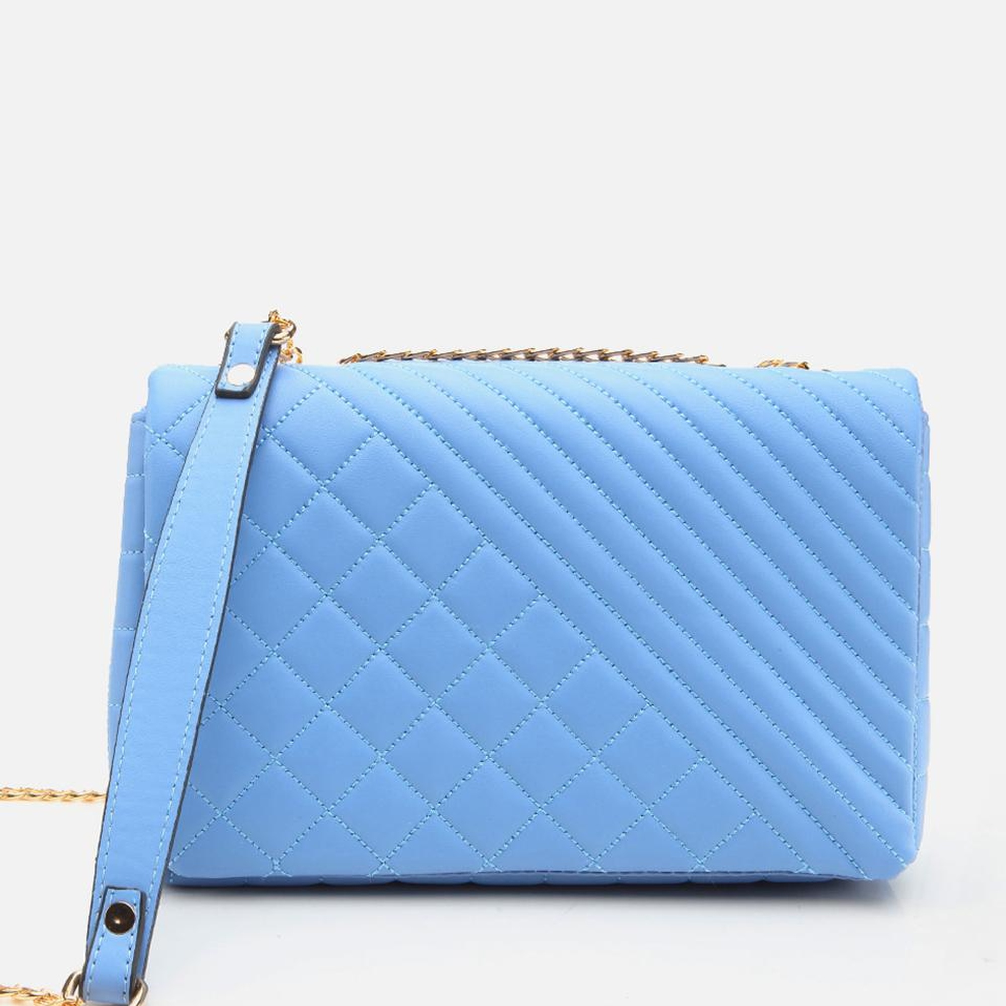 Kadın Mavi Mini (Çapraz) Çanta