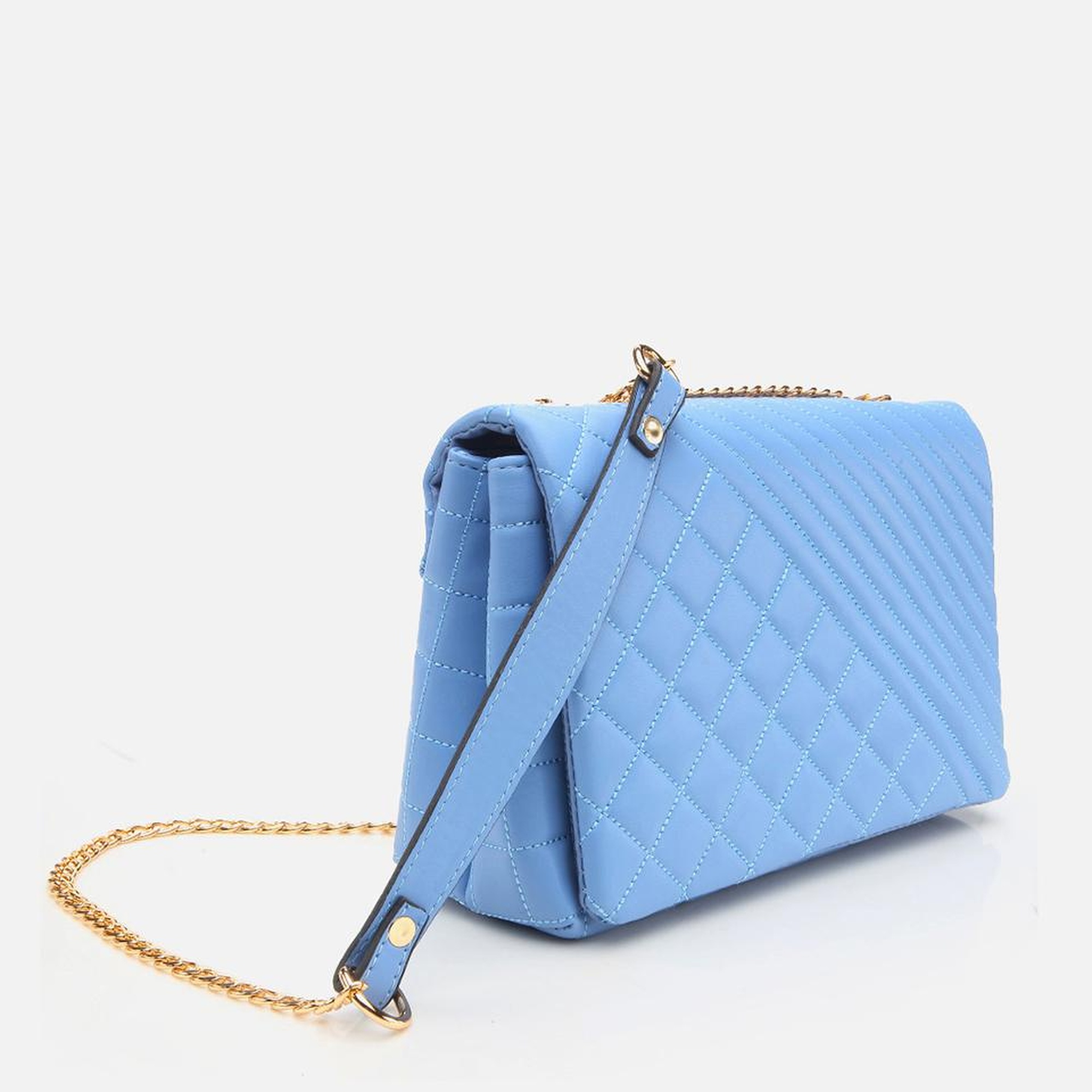 Kadın Mavi Mini (Çapraz) Çanta