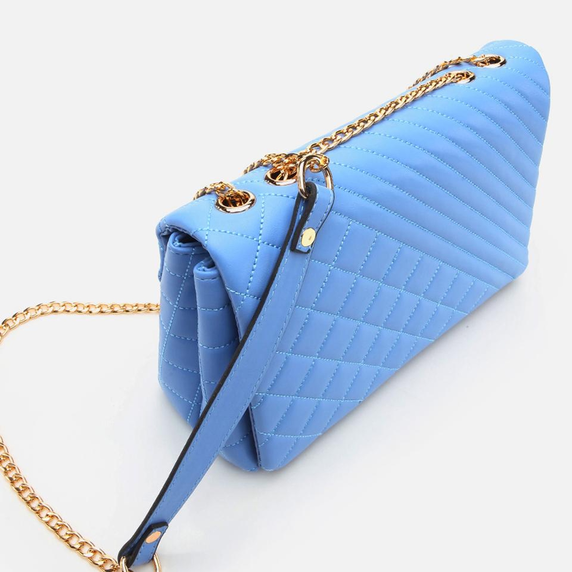 Kadın Mavi Mini (Çapraz) Çanta