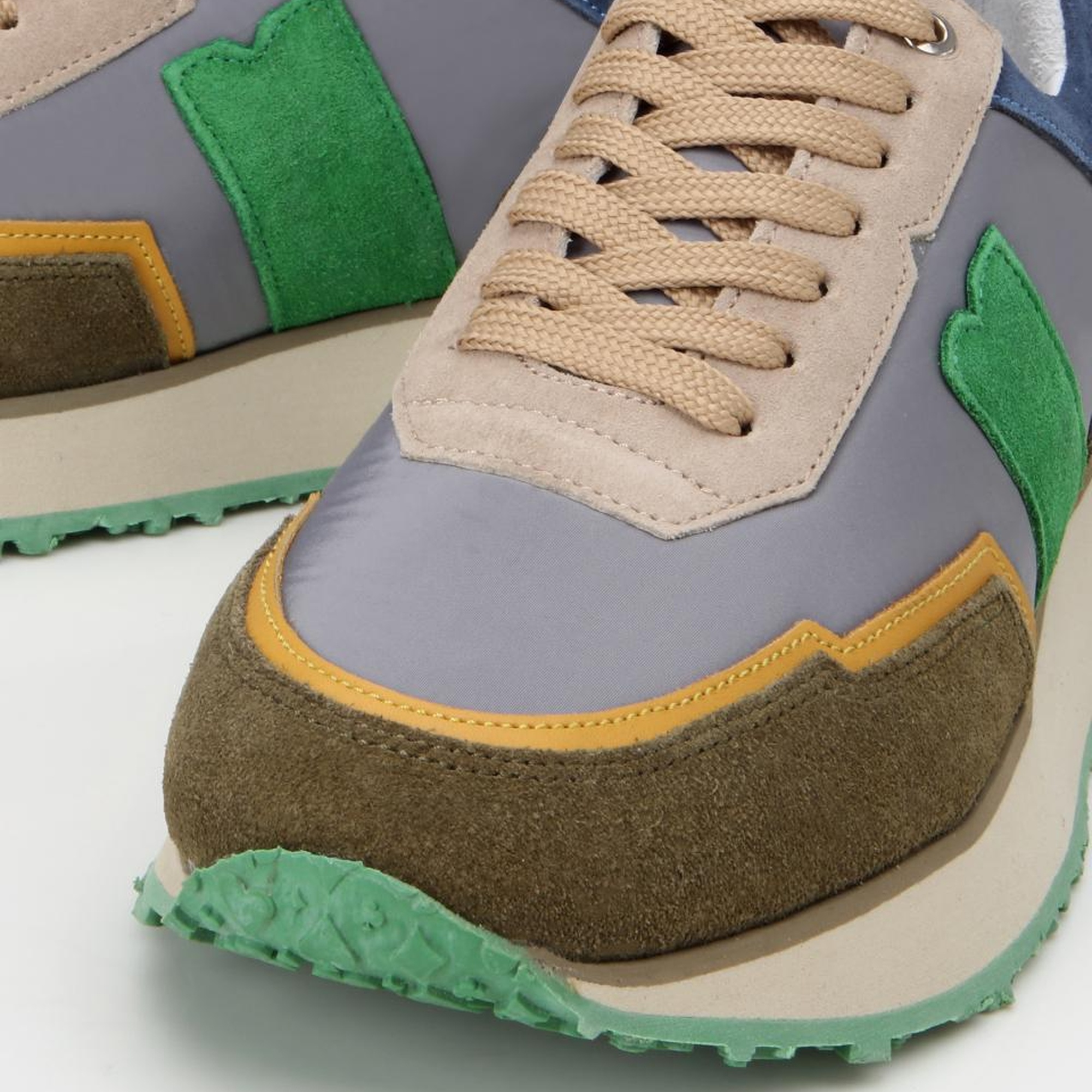 Erkek Deri Yeşil Spor Ayakkabı