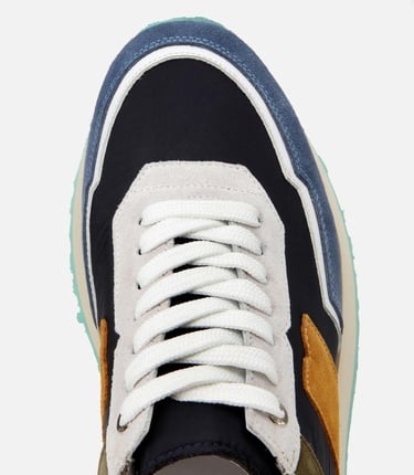  Erkek Deri Lacivert Spor Ayakkabı