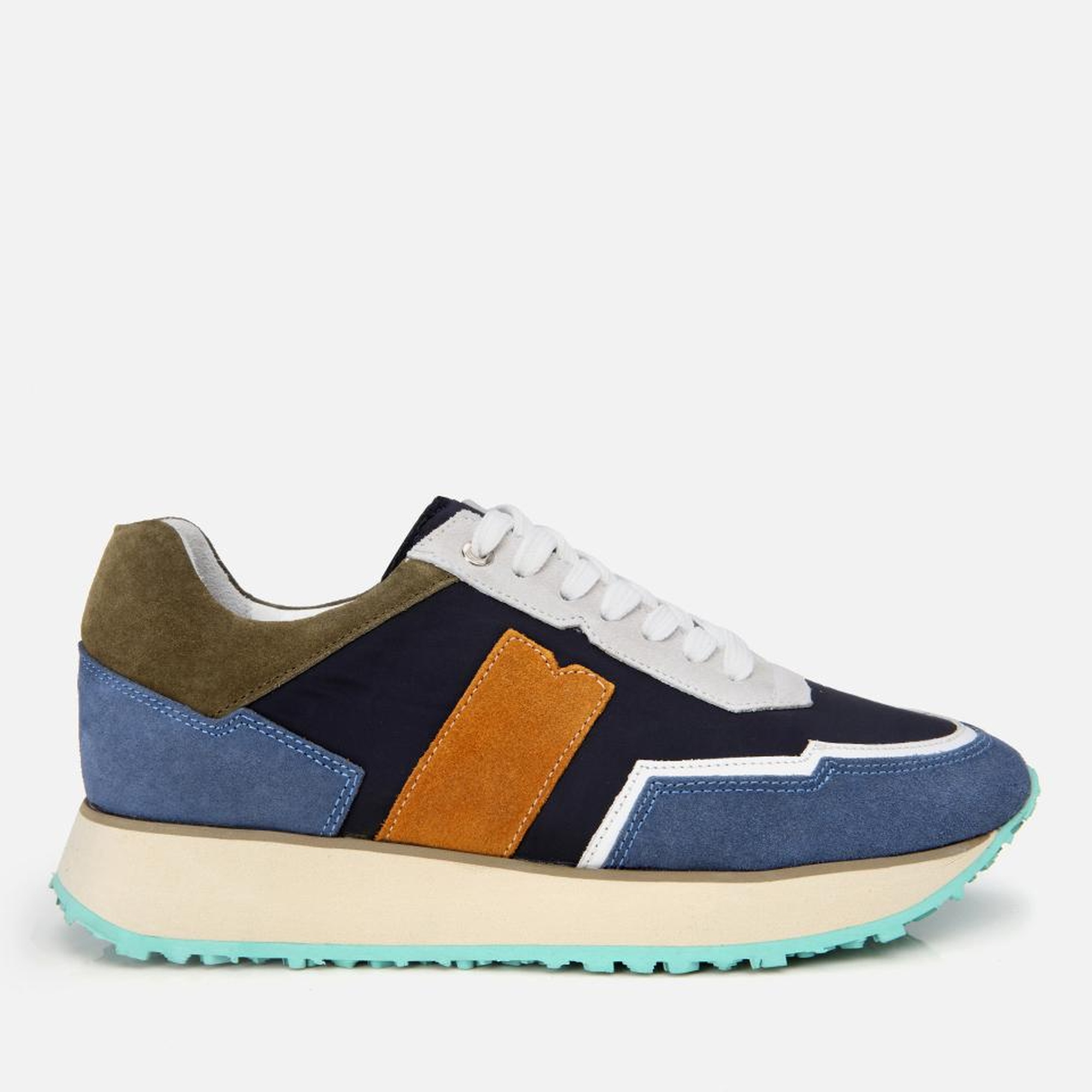 Erkek Deri Lacivert Spor Ayakkabı