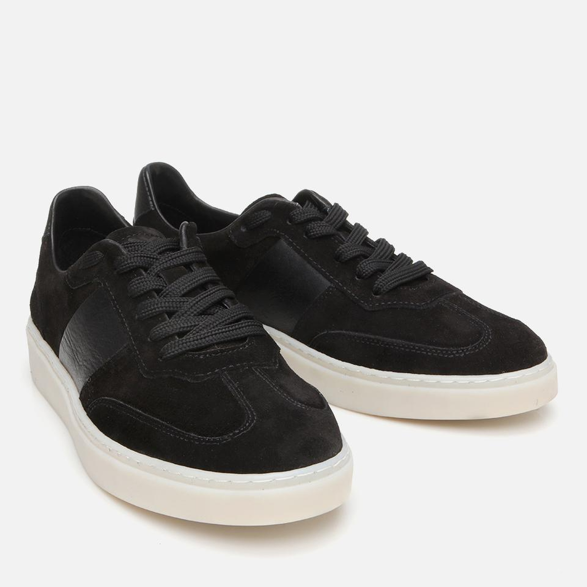 Erkek Süet Deri Siyah Spor Ayakkabı