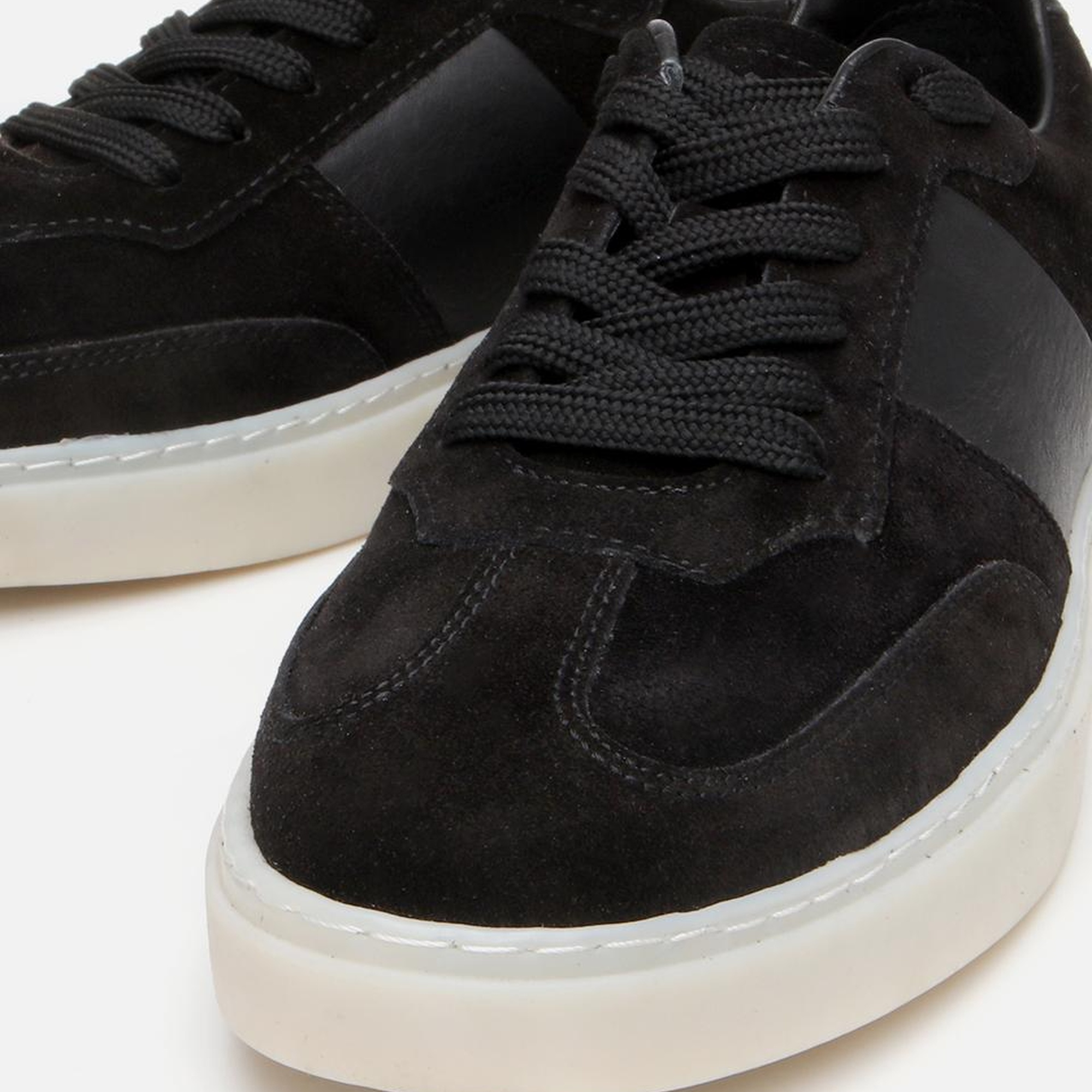 Erkek Süet Deri Siyah Spor Ayakkabı