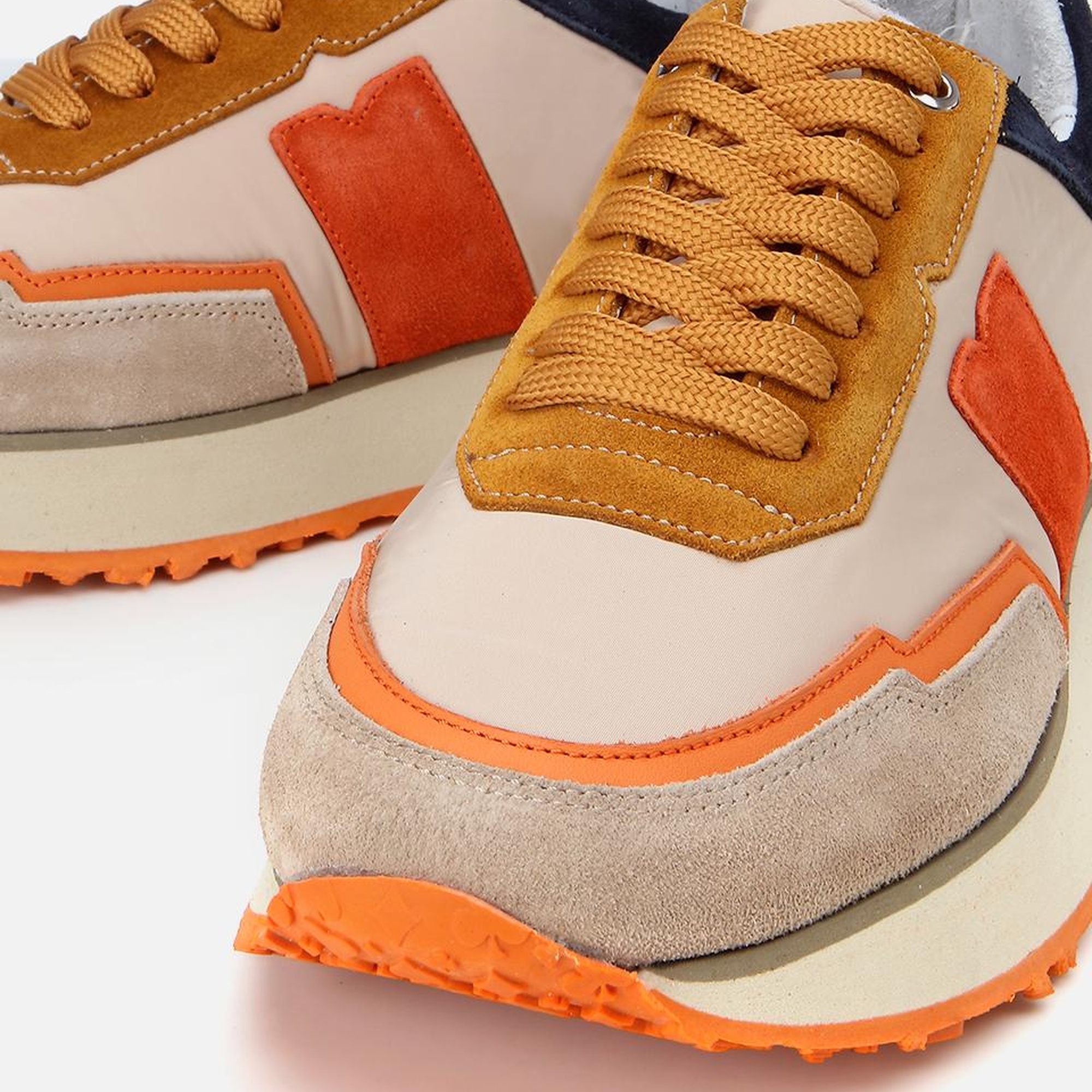 Erkek Deri Bej Spor Ayakkabı