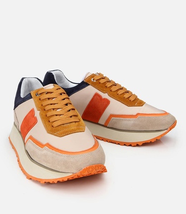  Erkek Deri Bej Spor Ayakkabı