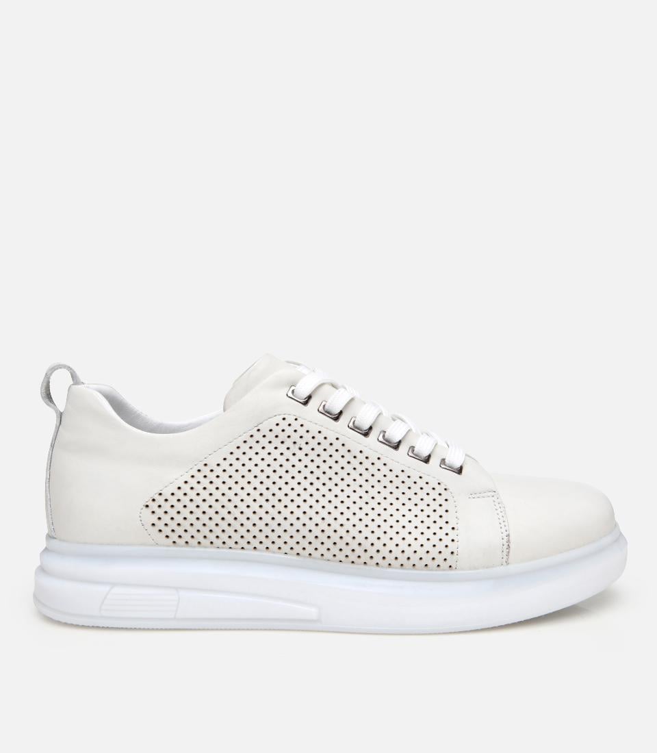  Erkek Deri Bej Spor Ayakkabı