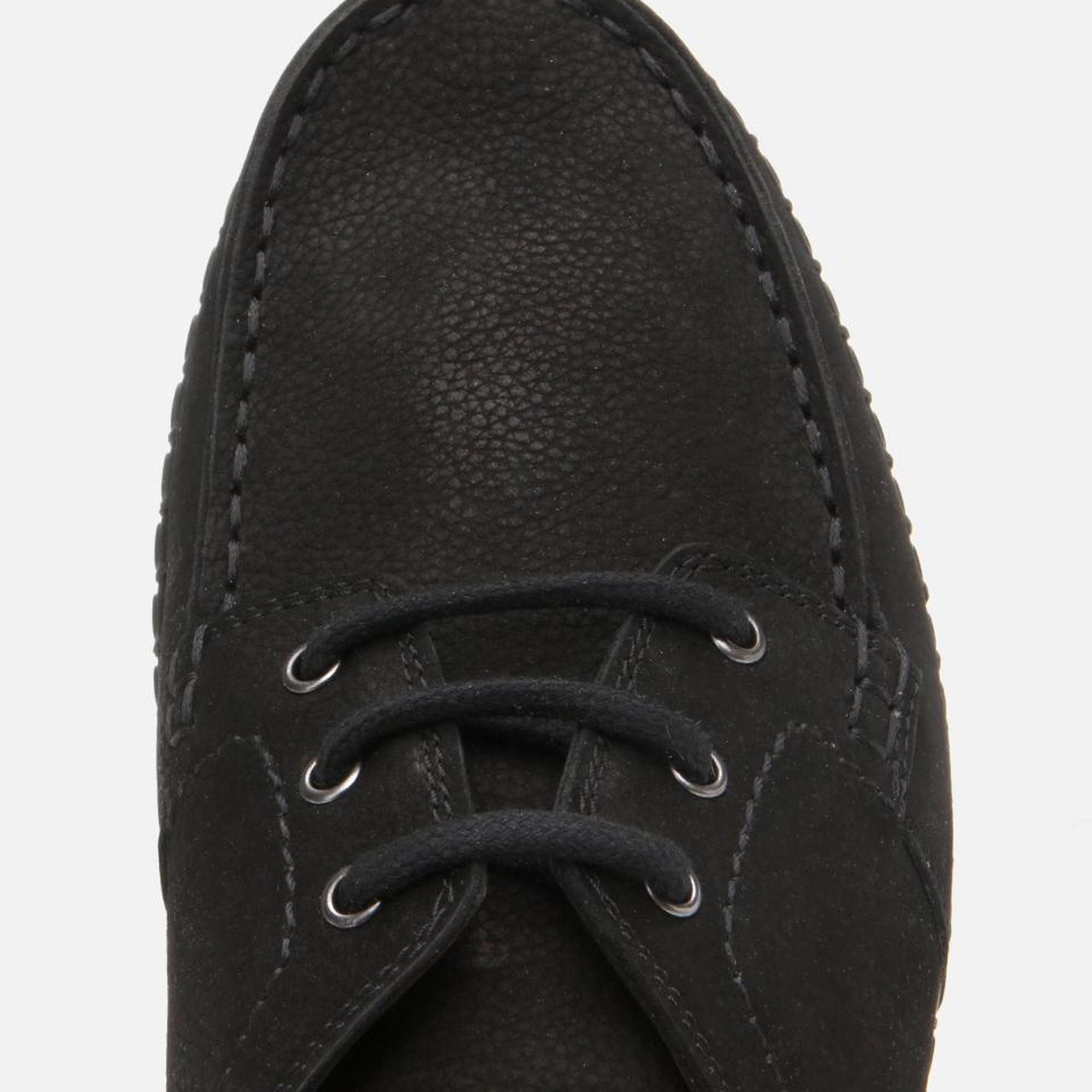 Erkek Nubuk Deri Siyah Rahat Günlük Loafer