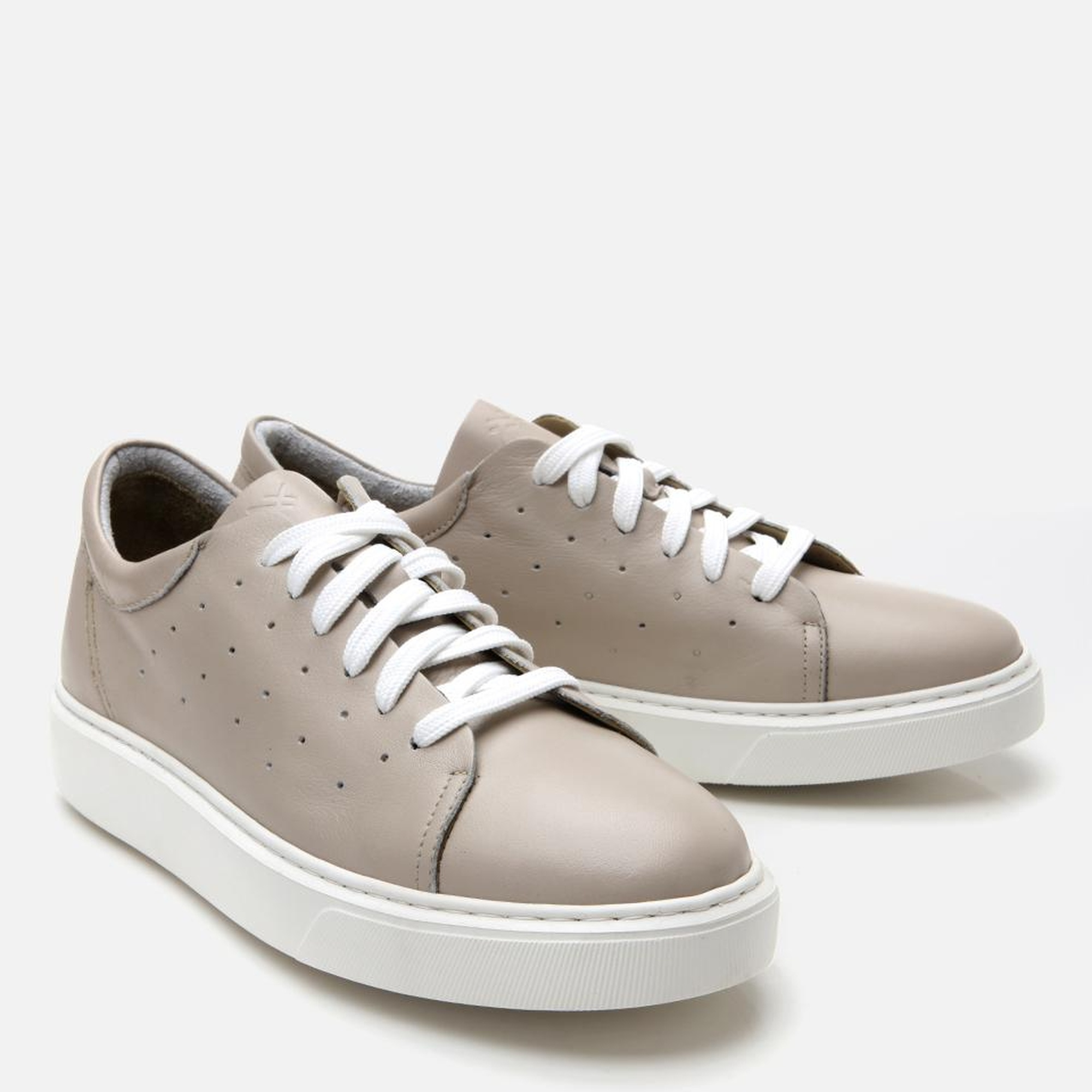 Erkek Deri Vizon Hafif Tabanlı Spor Ayakkabı