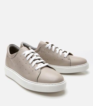  Erkek Deri Vizon Hafif Tabanlı Spor Ayakkabı