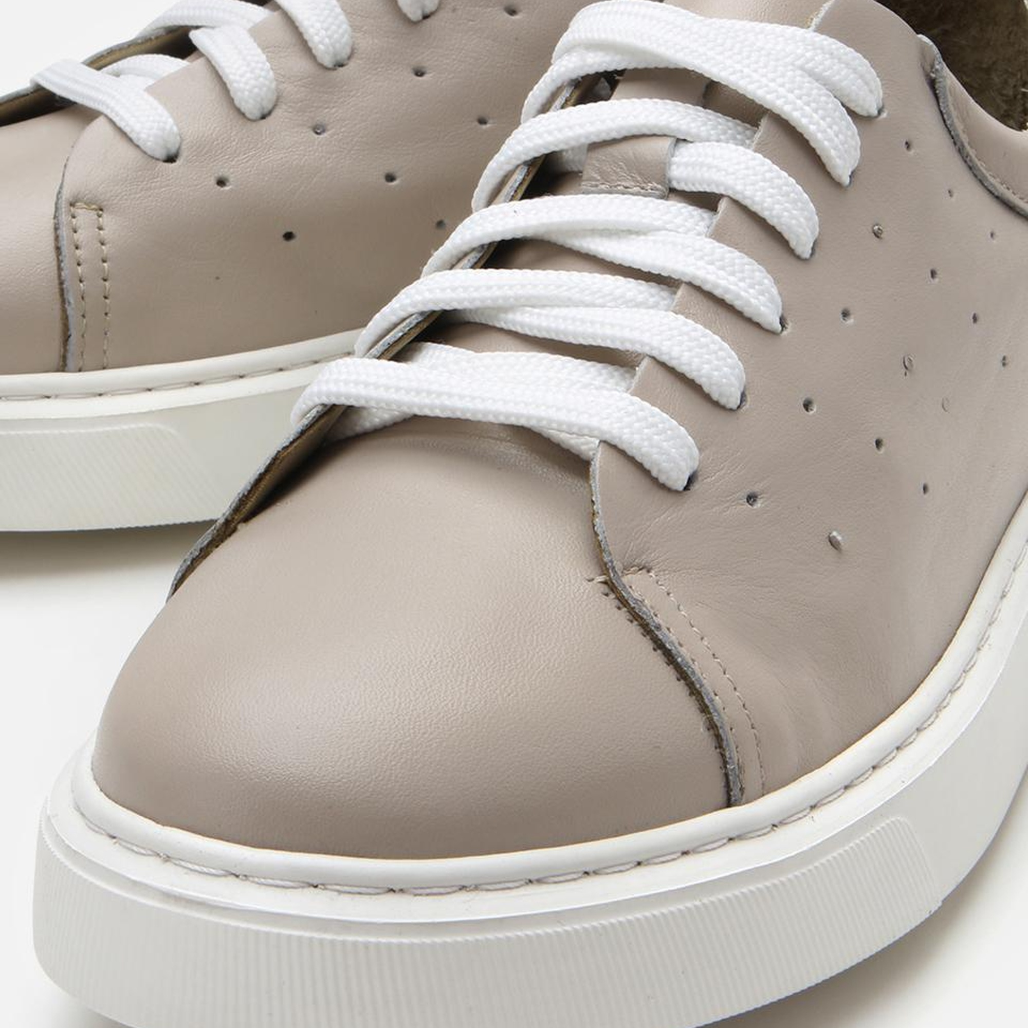 Erkek Deri Vizon Hafif Tabanlı Spor Ayakkabı