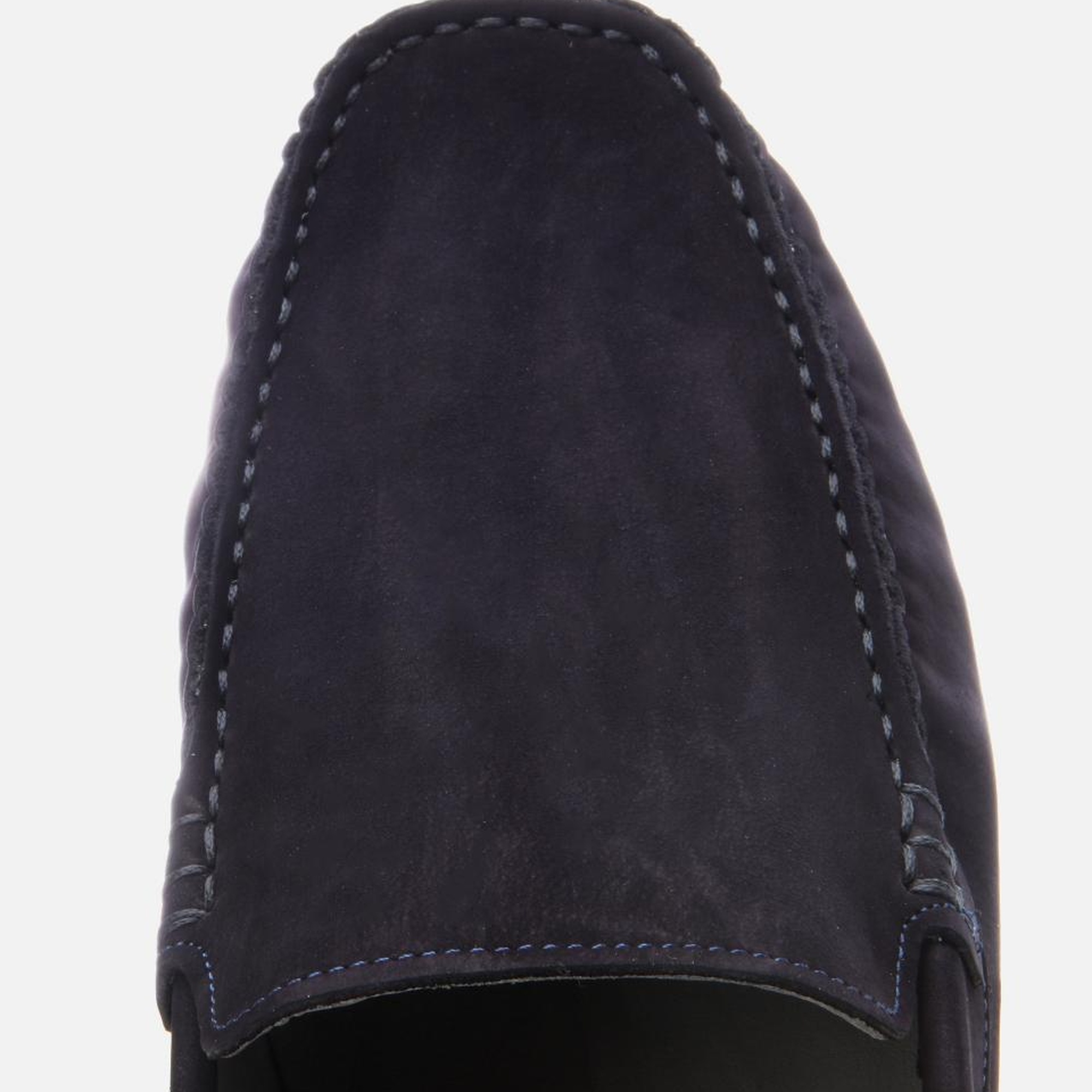 Erkek Nubuk Deri Lacivert Hafif Tabanlı Günlük Loafer