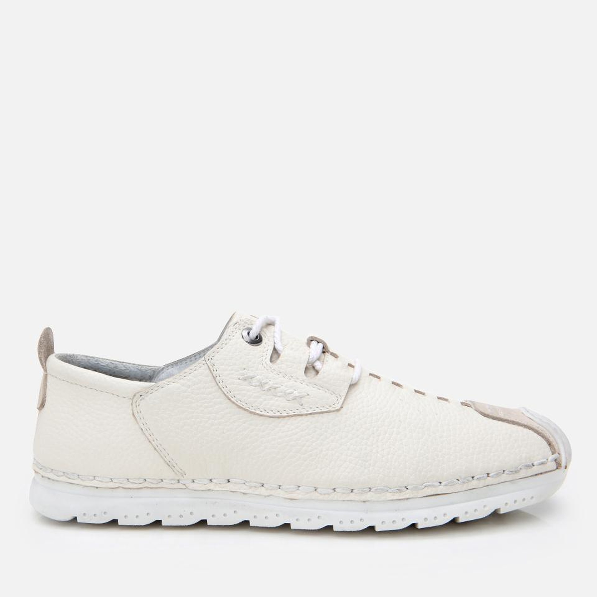 Erkek Deri Krem Comfort Düz Ayakkabı