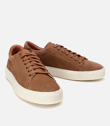  Erkek Süet Deri Taba Spor Ayakkabı