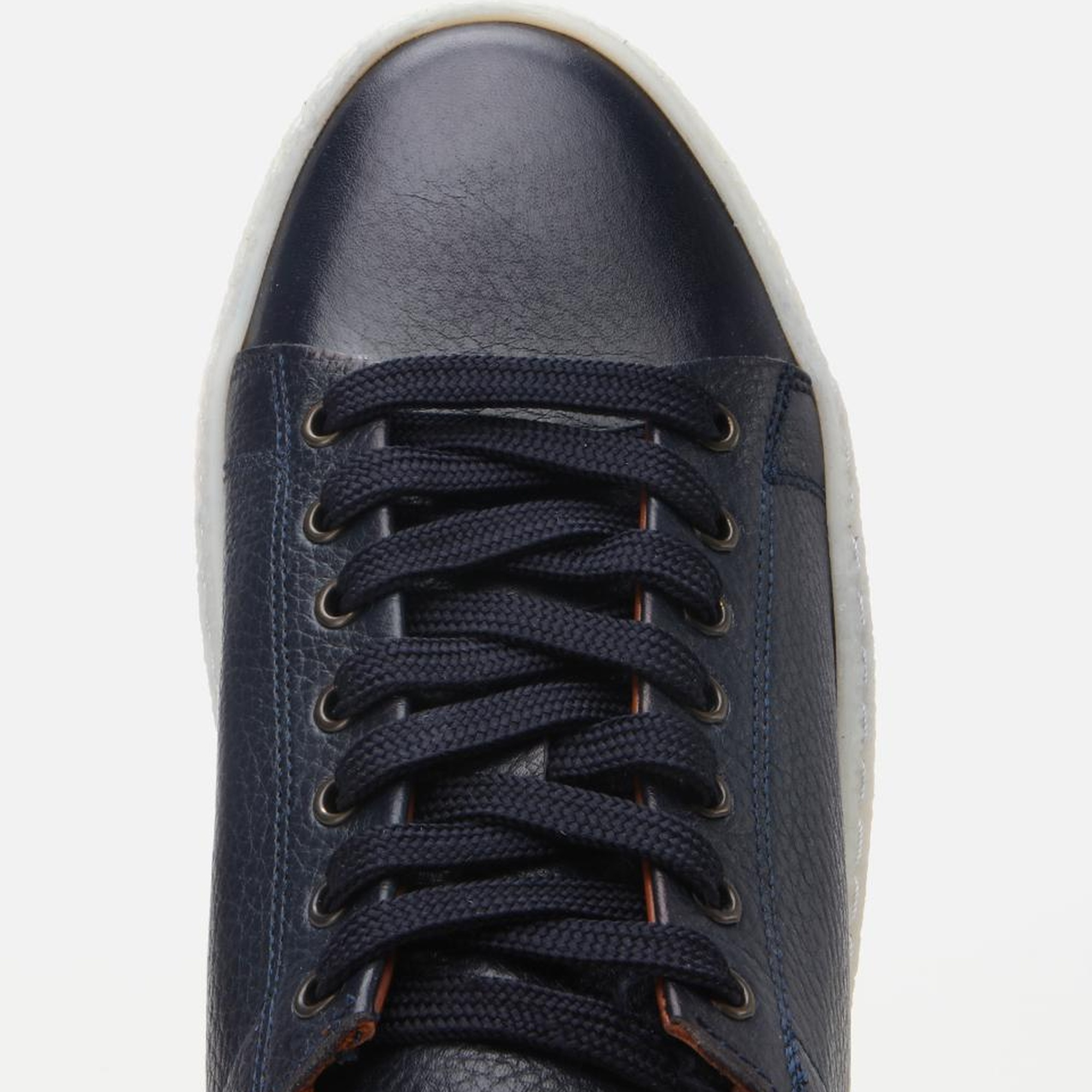 Erkek Deri Lacivert Spor Ayakkabı