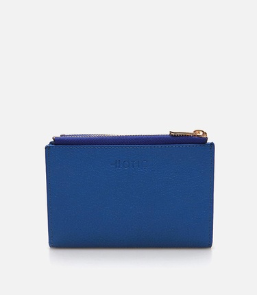  Kadın Deri Mavi Cüzdan