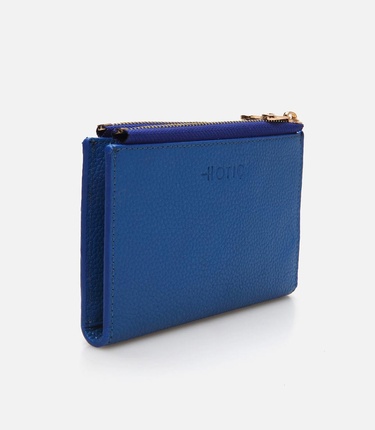  Kadın Deri Mavi Cüzdan