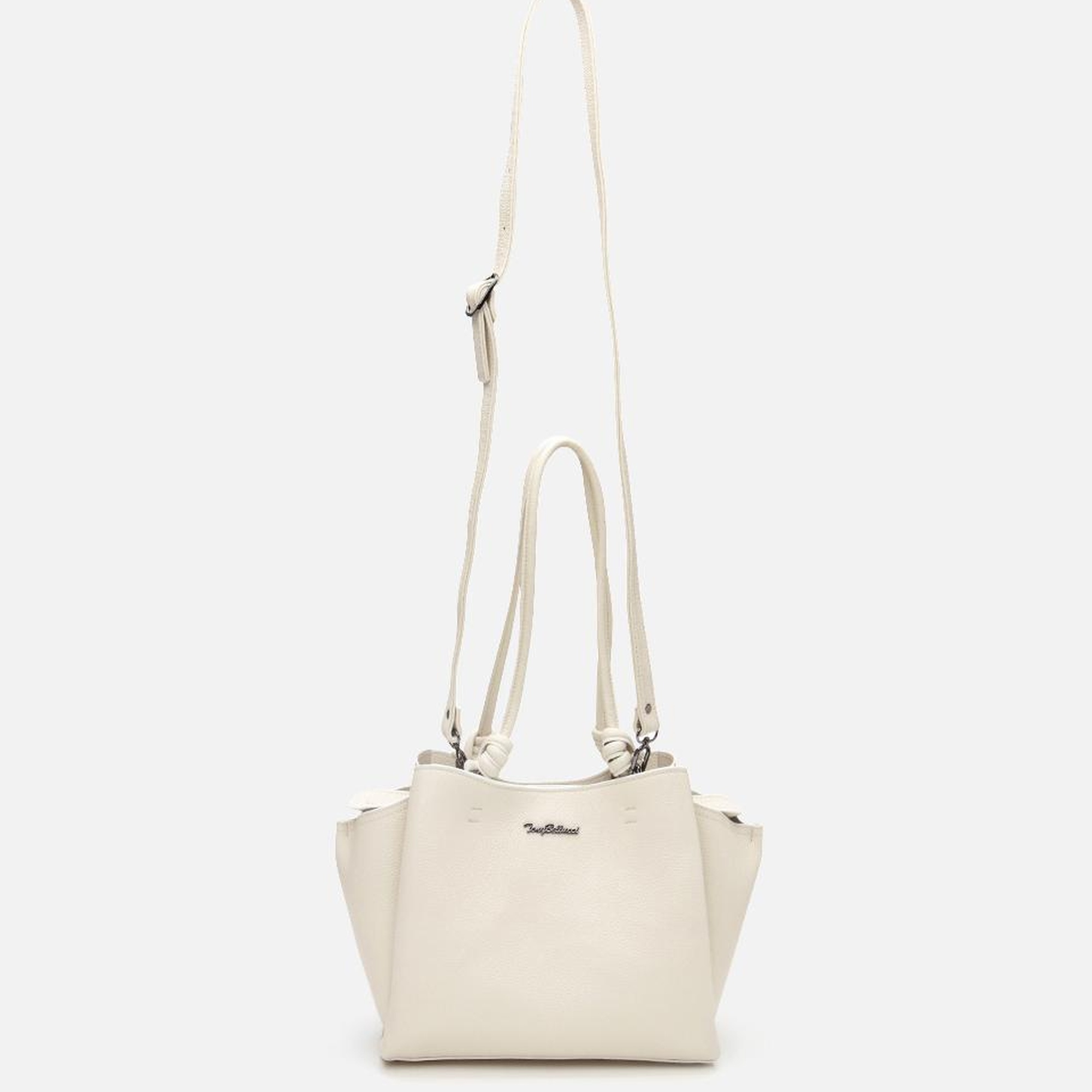 Kadın Deri Ekru Omuz Çantası