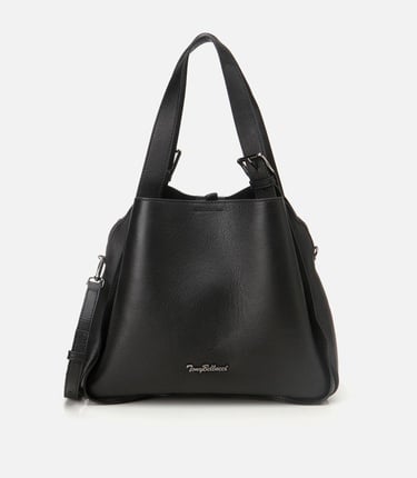  Kadın Deri Siyah Tote Çanta