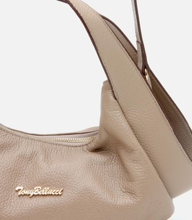  Kadın Deri Vizon Çapraz Askılı Çanta