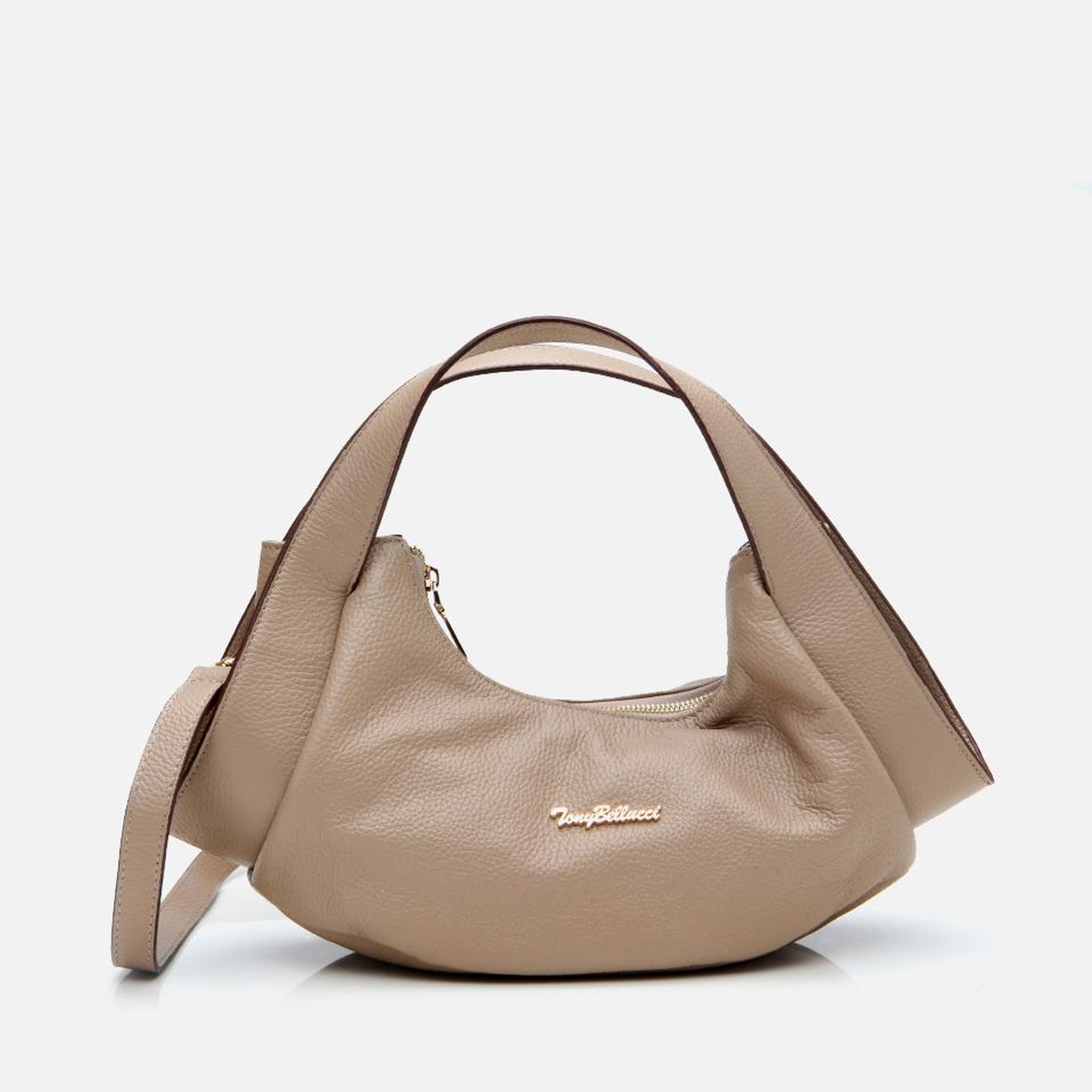 Kadın Deri Vizon Çapraz Askılı Çanta