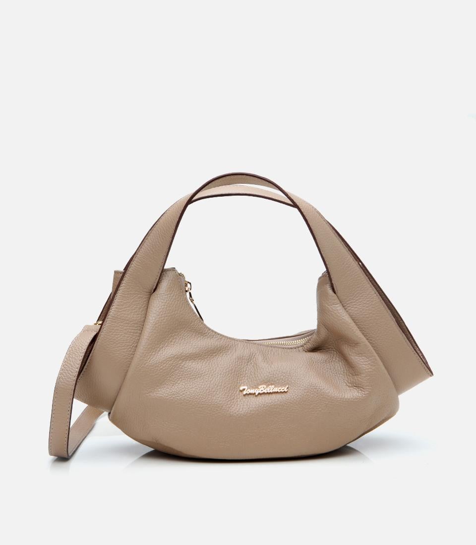  Kadın Deri Vizon Çapraz Askılı Çanta