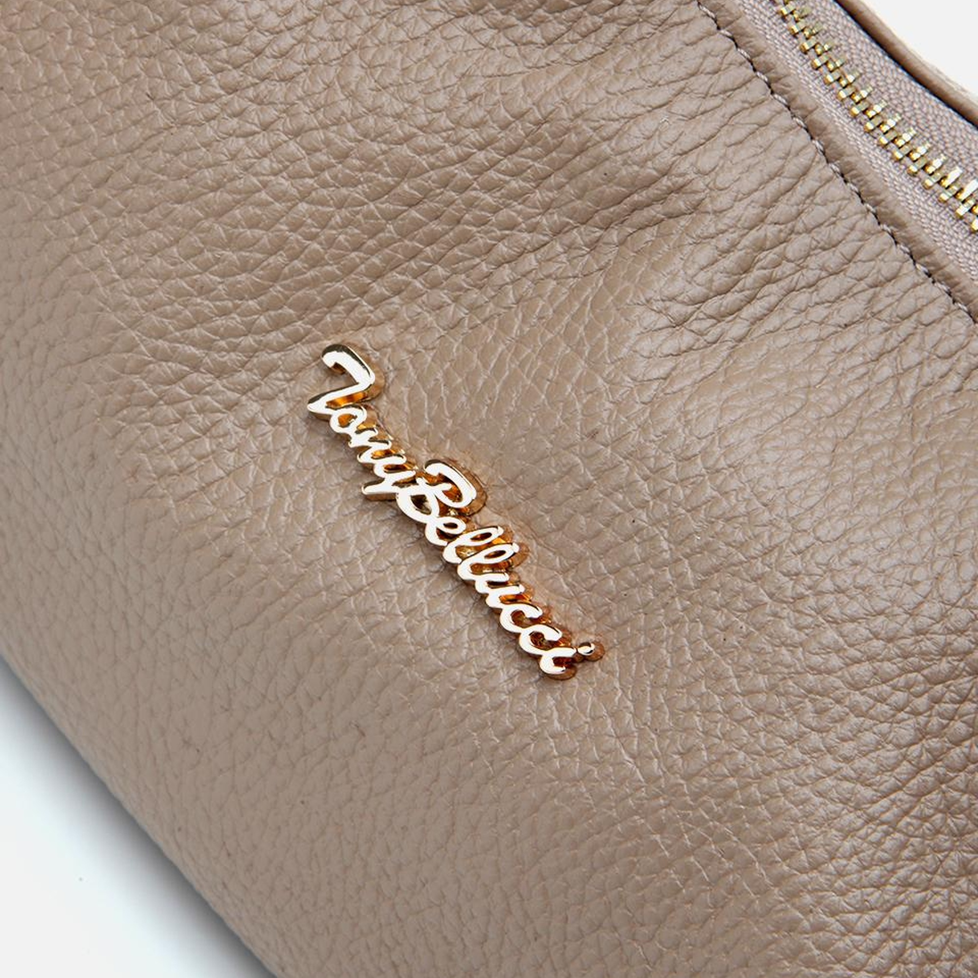 Kadın Deri Vizon Çapraz Askılı Çanta