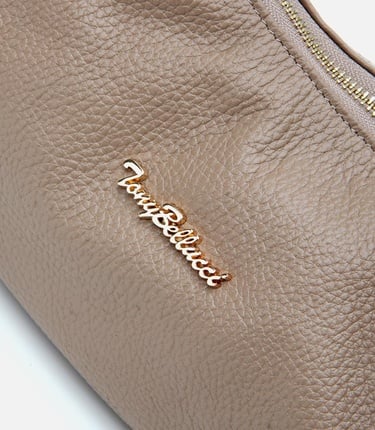  Kadın Deri Vizon Çapraz Askılı Çanta