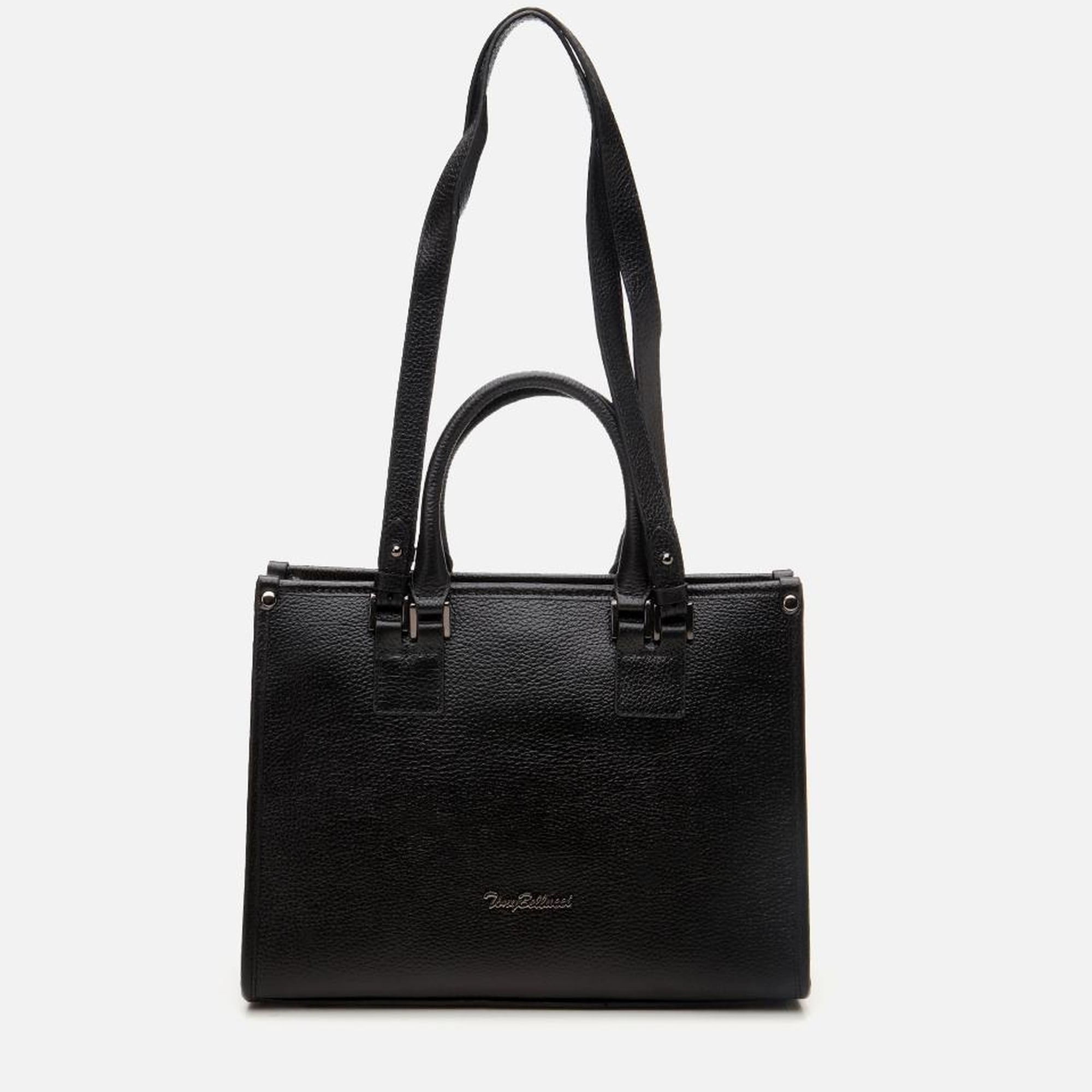 Kadın Deri Siyah Omuz Çantası