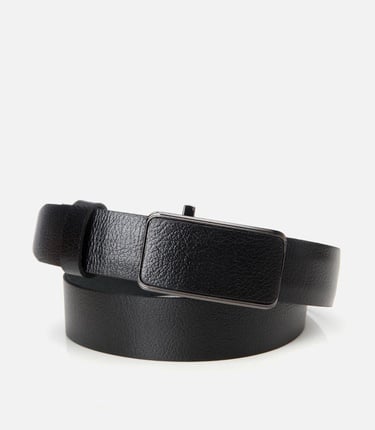  Erkek Deri Siyah Kemer