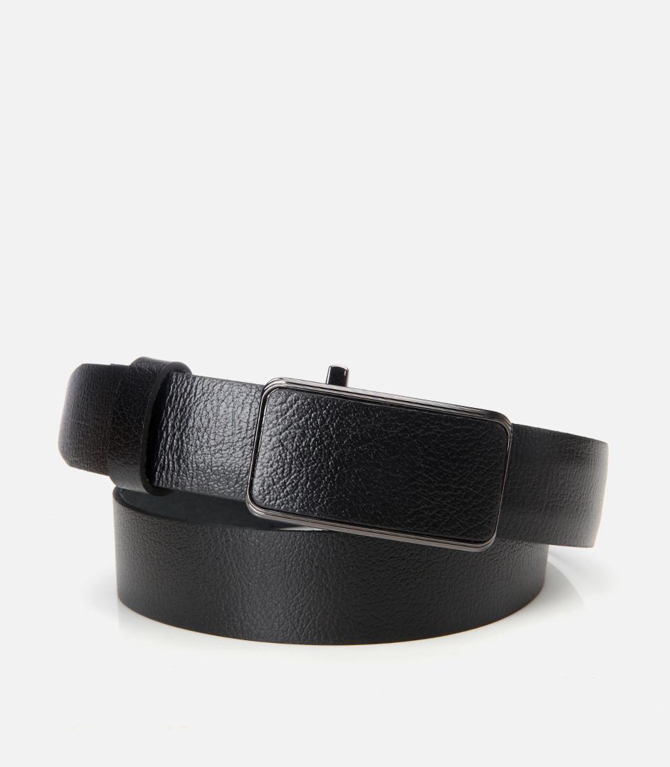  Erkek Deri Siyah Kemer