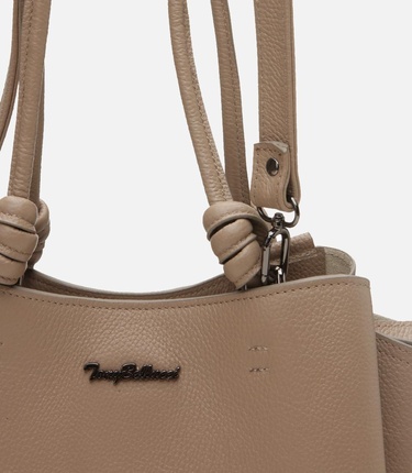  Kadın Deri Vizon Omuz Çantası