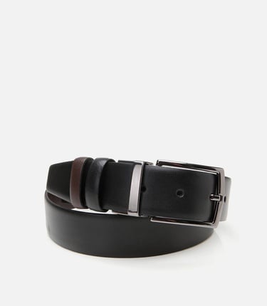  Erkek Deri Siyah Kemer