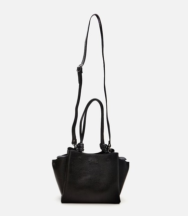 Kadın Deri Siyah Omuz Çantası