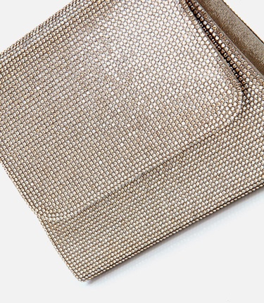  Kadın Gold Taşlı Mini Çanta