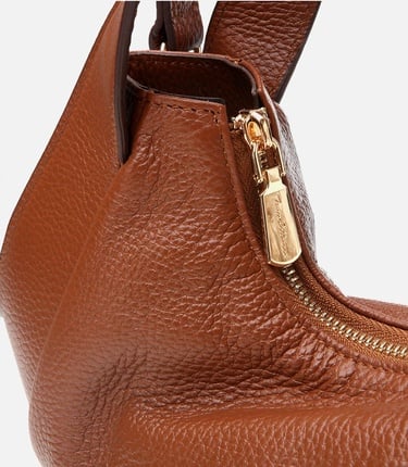  Kadın Deri Taba Çapraz Askılı Çanta