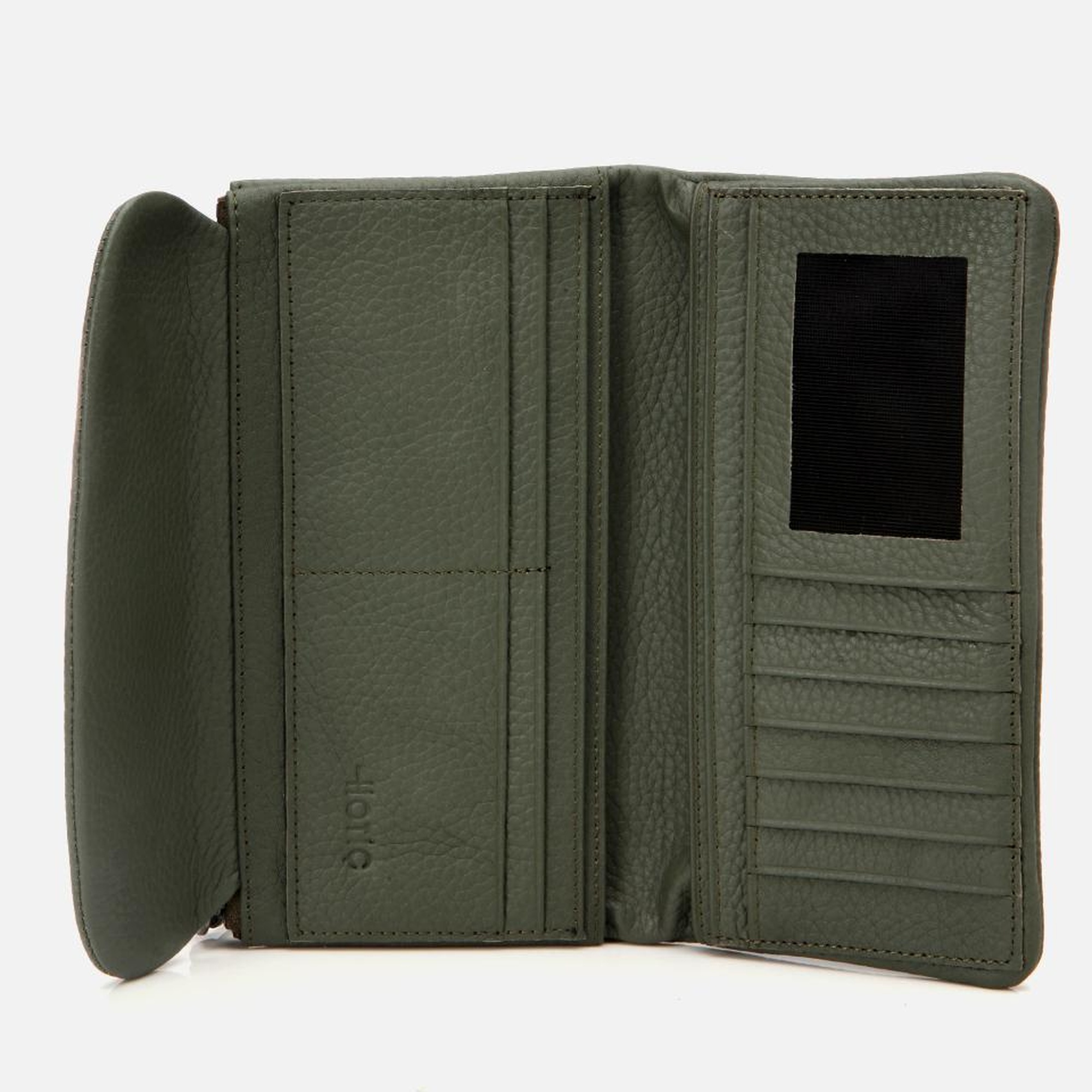 Kadın Deri Haki Cüzdan