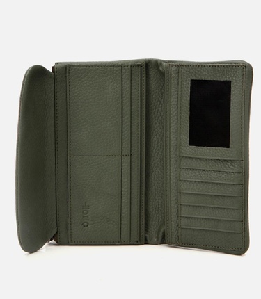  Kadın Deri Haki Cüzdan