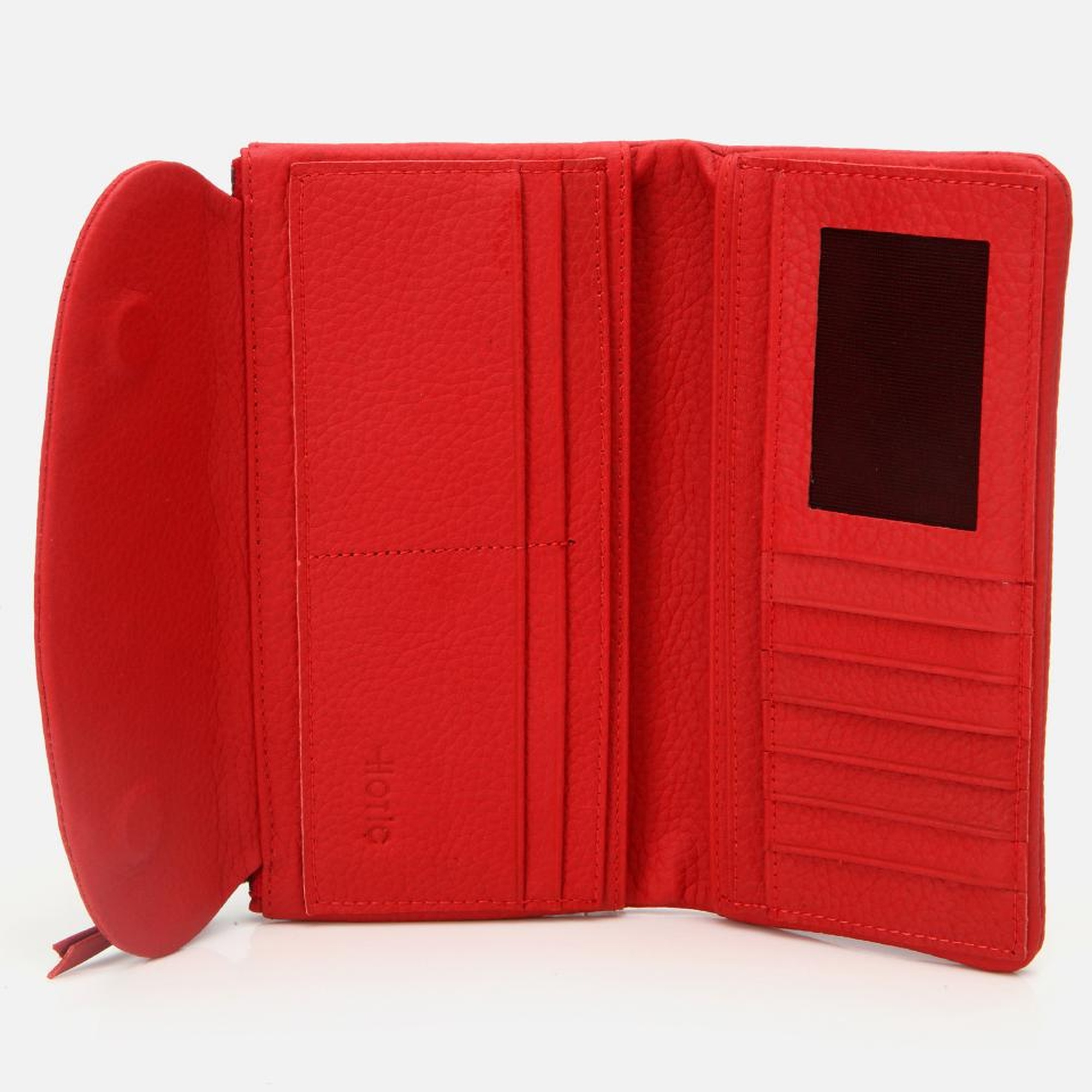 Kadın Deri Kırmızı Cüzdan