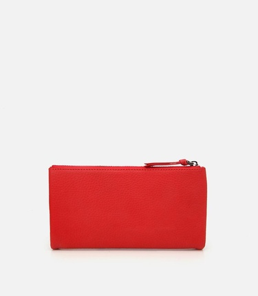  Kadın Deri Kırmızı Cüzdan