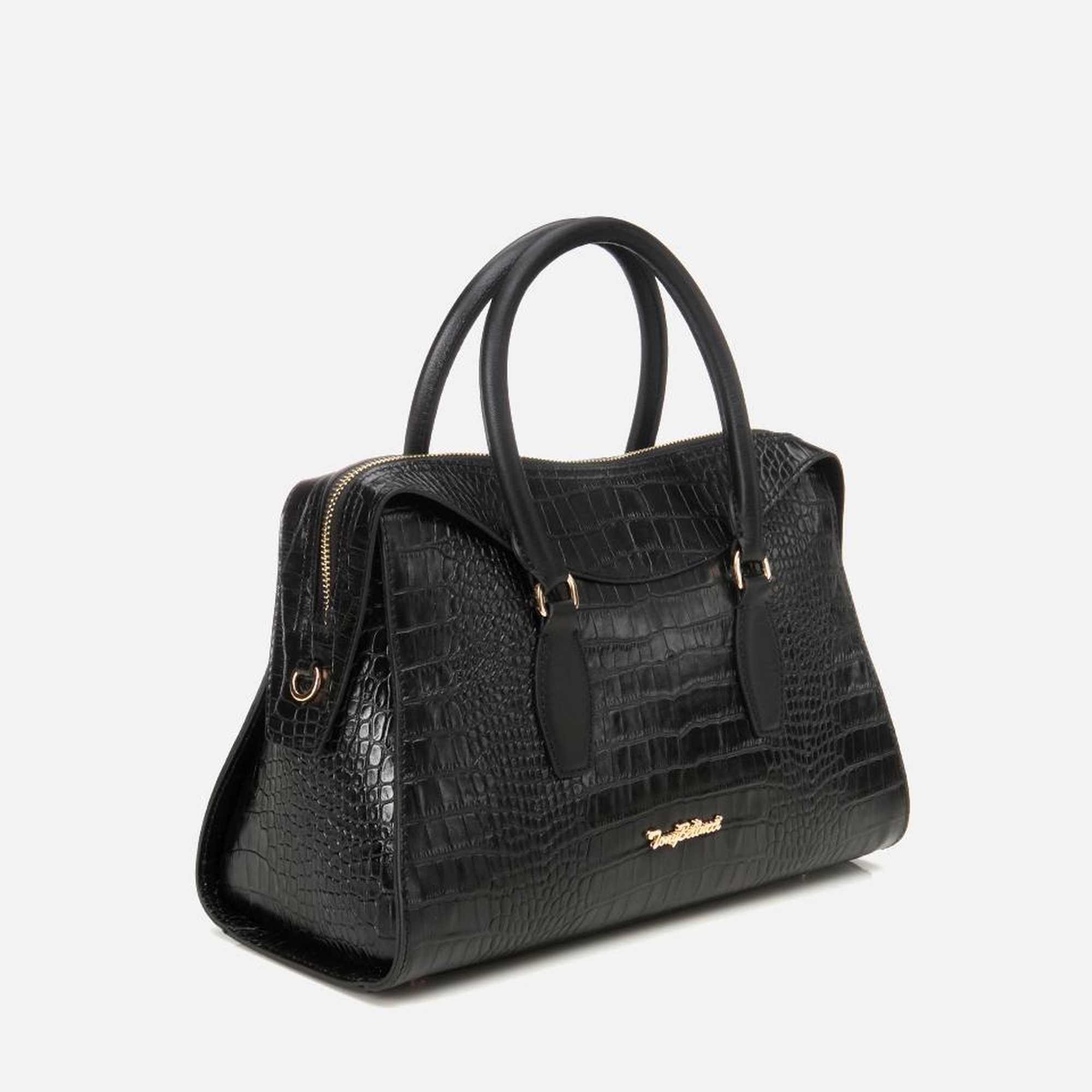 Kadın Deri Siyah Omuz Çantası