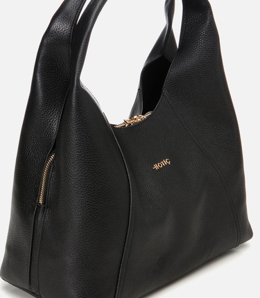  Kadın Deri Siyah Omuz Çantası